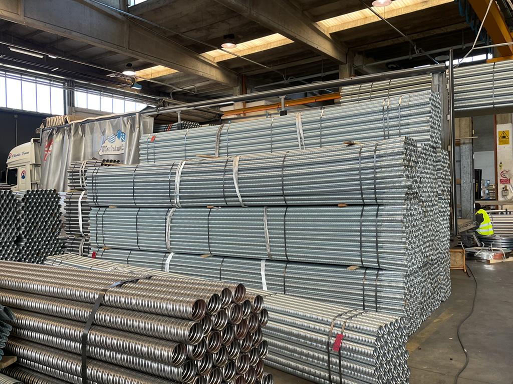 GAINE RONDE METALLIQUE AVEC MARQUAGE CE